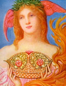 La Corona della Pace da William Blake Richmond